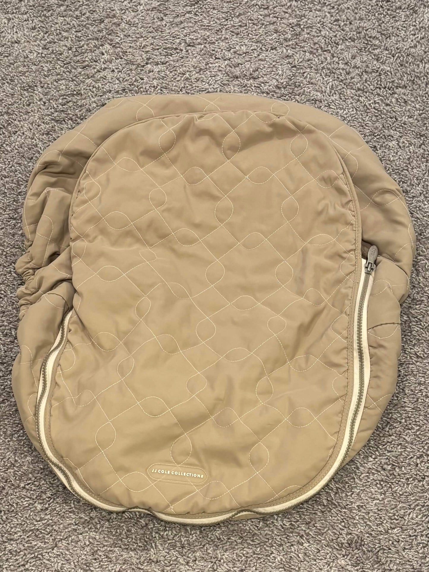 Quilted Fleece-Lined Car Seat Cover
