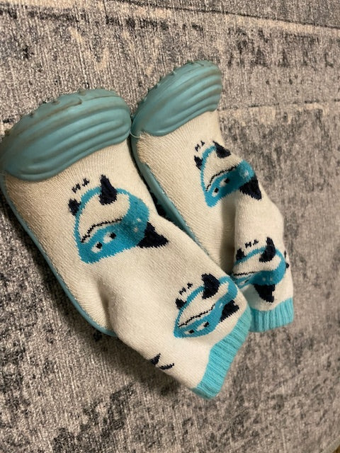 Mrs. Grippits Walking Socks size 5, Shoes 5 (Walkers:12-24 mth)