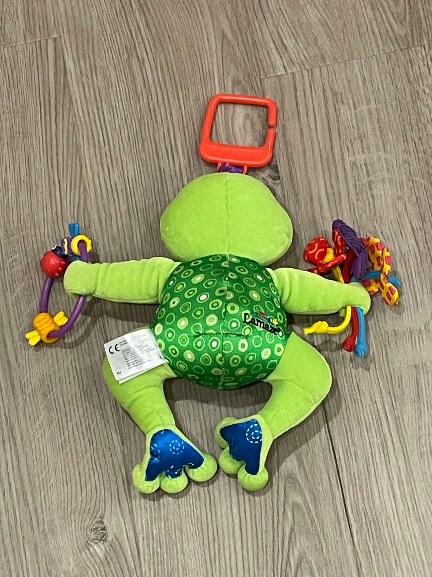Frog Sensory Toy with clip for infant/baby from Lamaze, Excellent Used Condition (EUC)