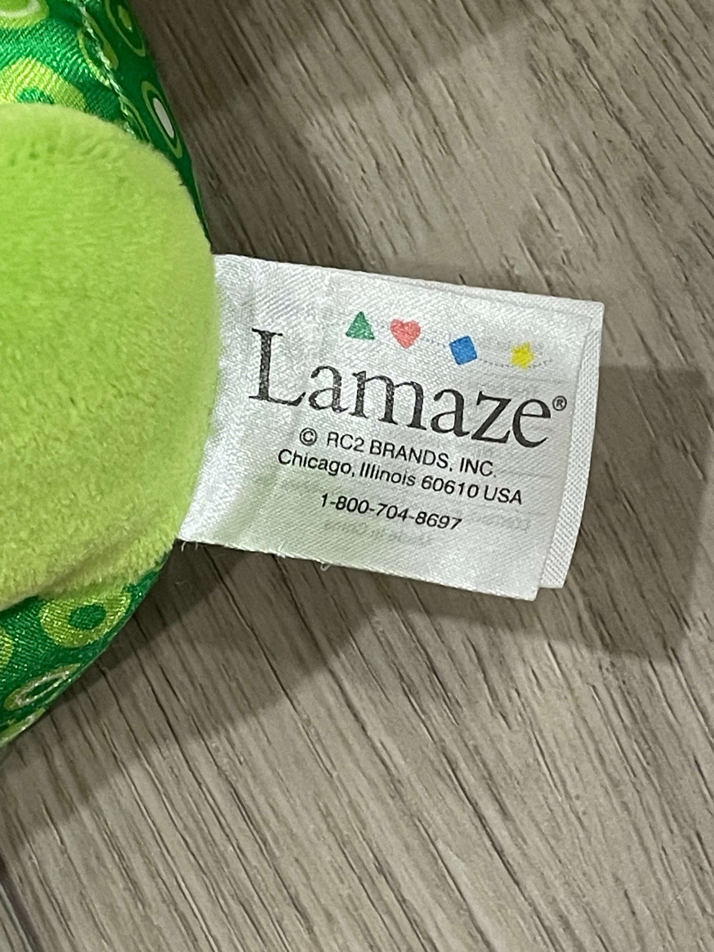 Frog Sensory Toy with clip for infant/baby from Lamaze, Excellent Used Condition (EUC)