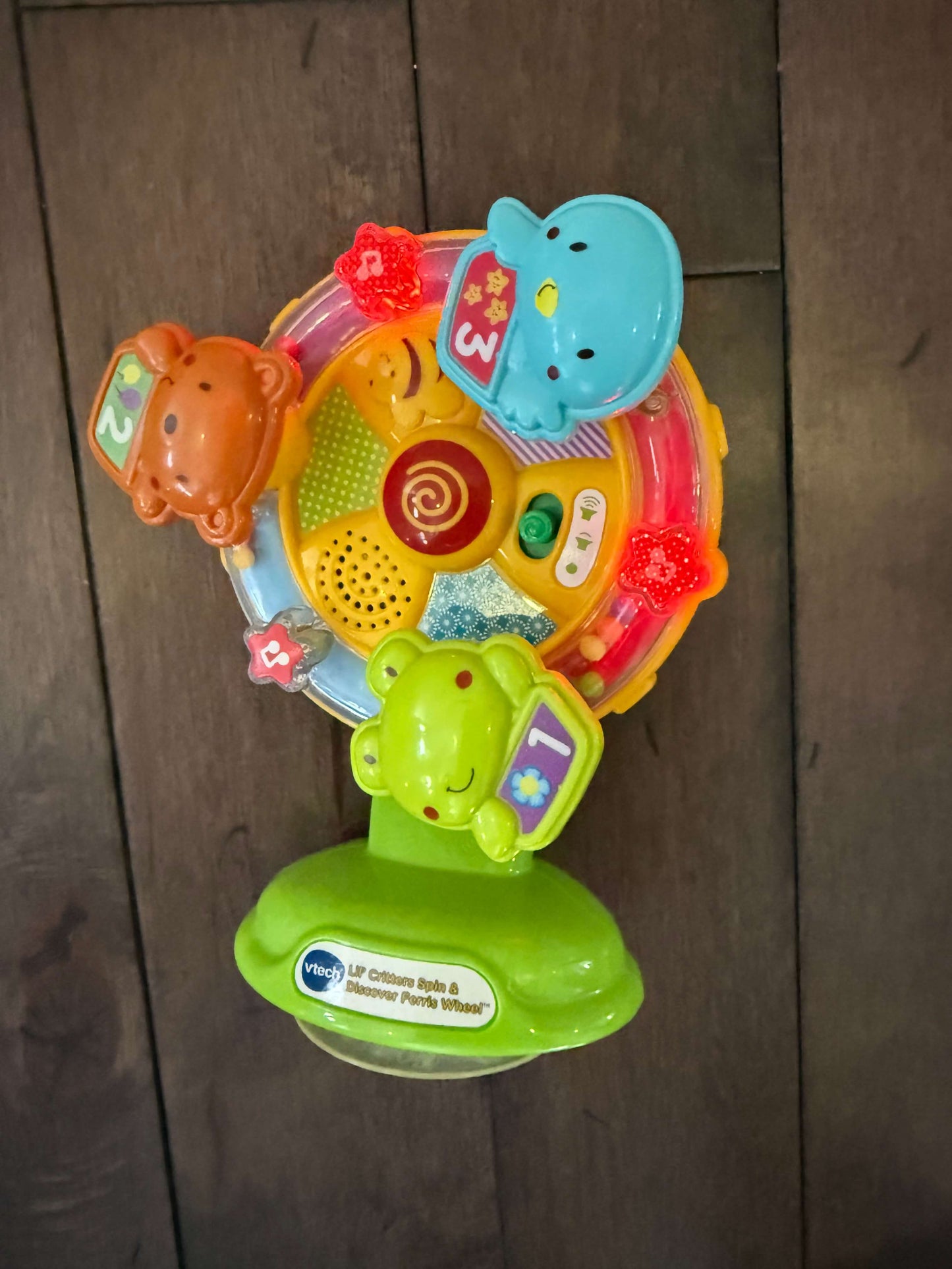 Vtech Lil’ Critters Turn & Discover wheel