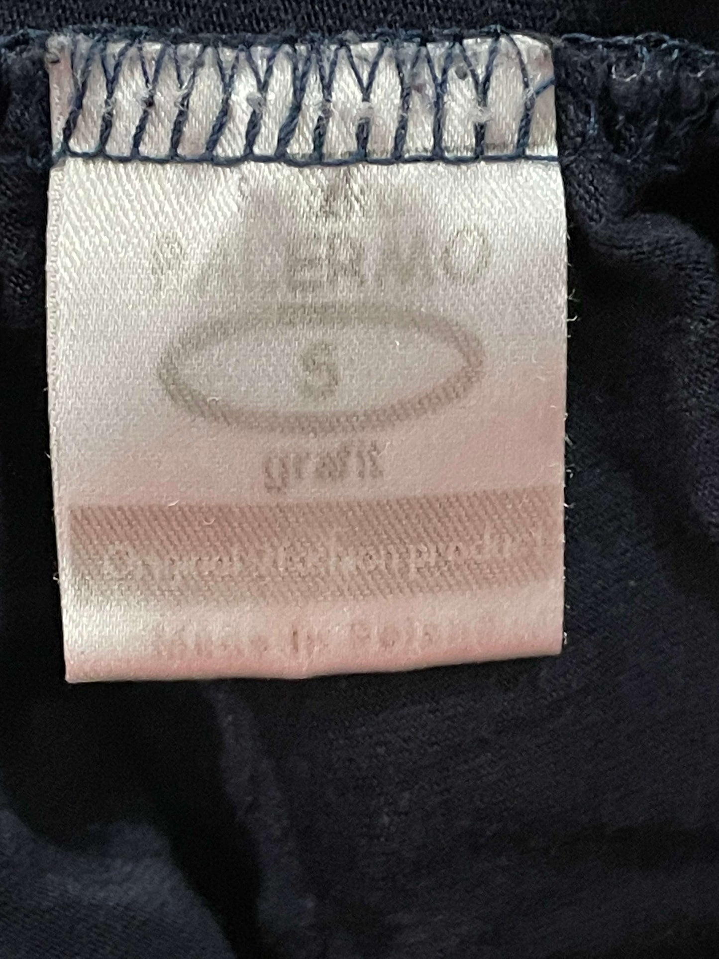 Navy Blue Maternity Top, 3/4 Sleeves, size Small, Maternity S (4-6)