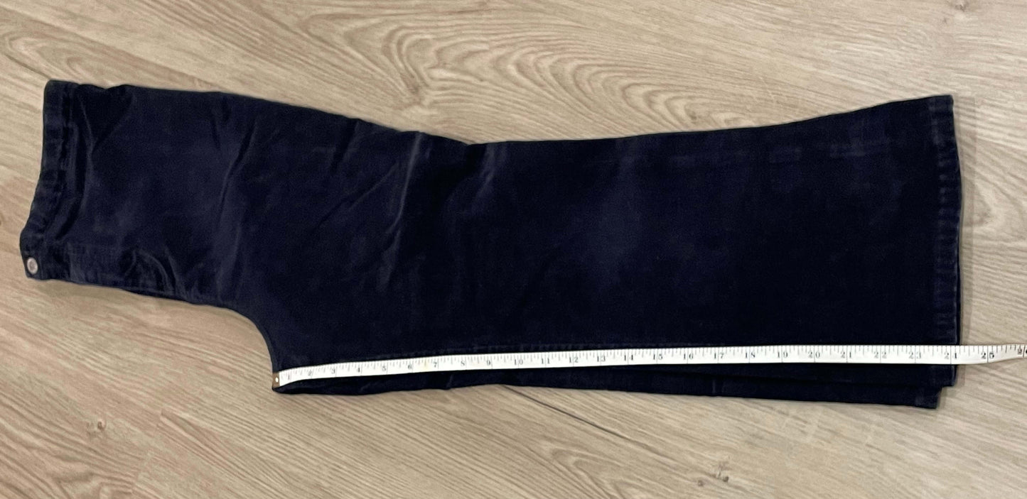 Navy Blue Maternity Corduroys from Thyme Jeans, size X-Small, Very Good Used Condition (VGUC), Maternity XS (0-2)