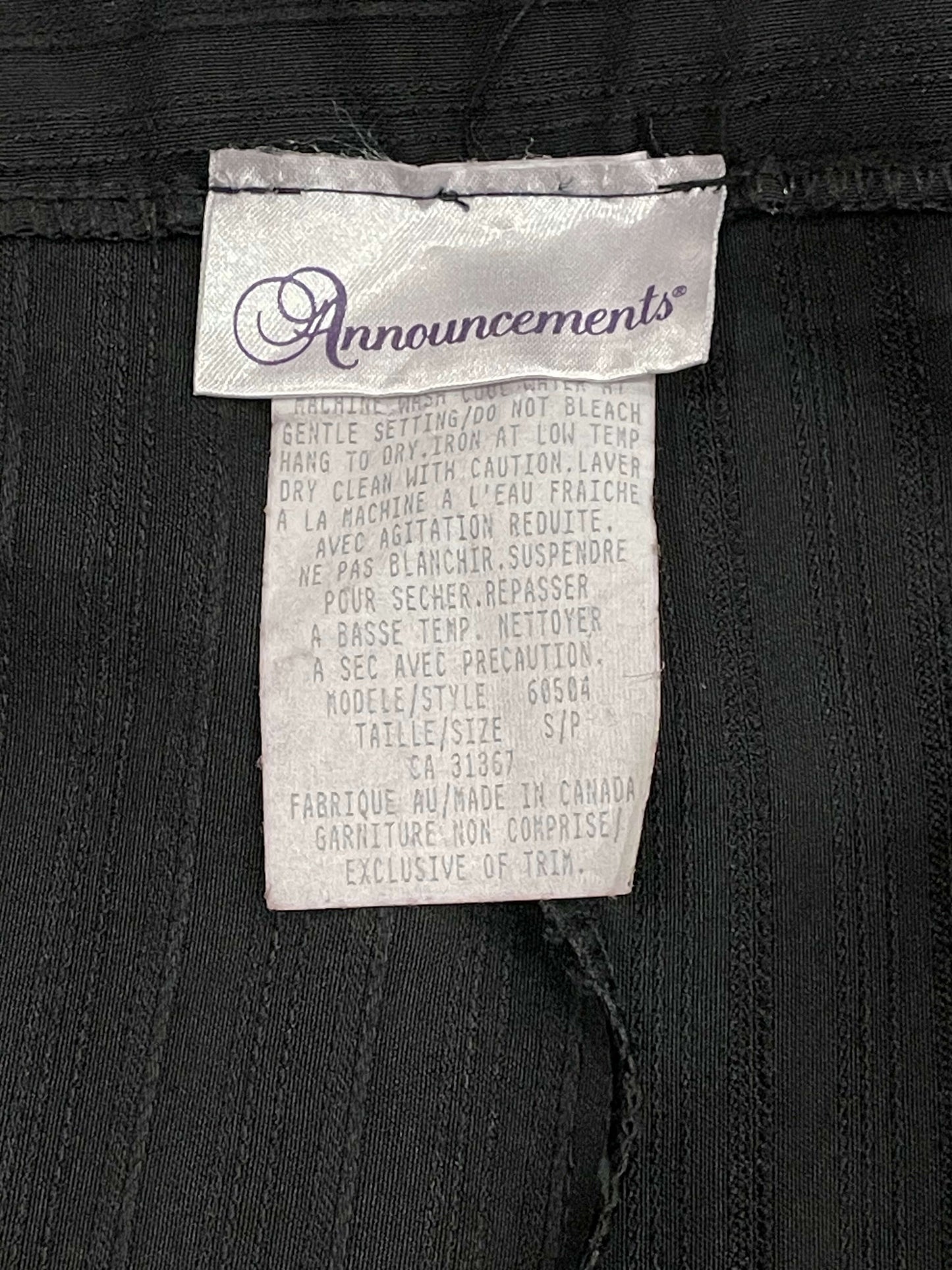 Black Stretchy Maternity Pants, size Small, Very Good Used Condition (VGUC), Maternity S (4-6)