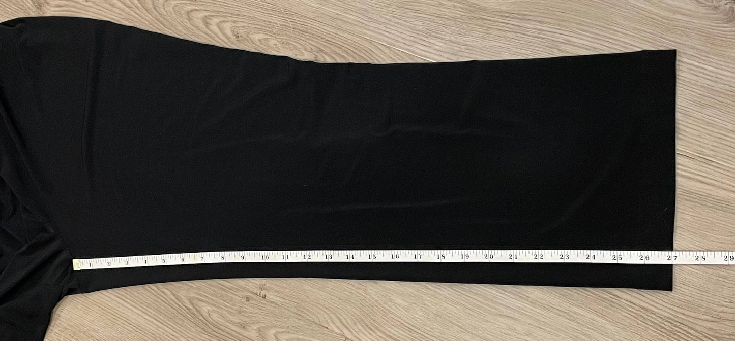 Loose black stretchy Maternity Pants, approx Size Sm/Med, VGUC, Maternity S (4-6)