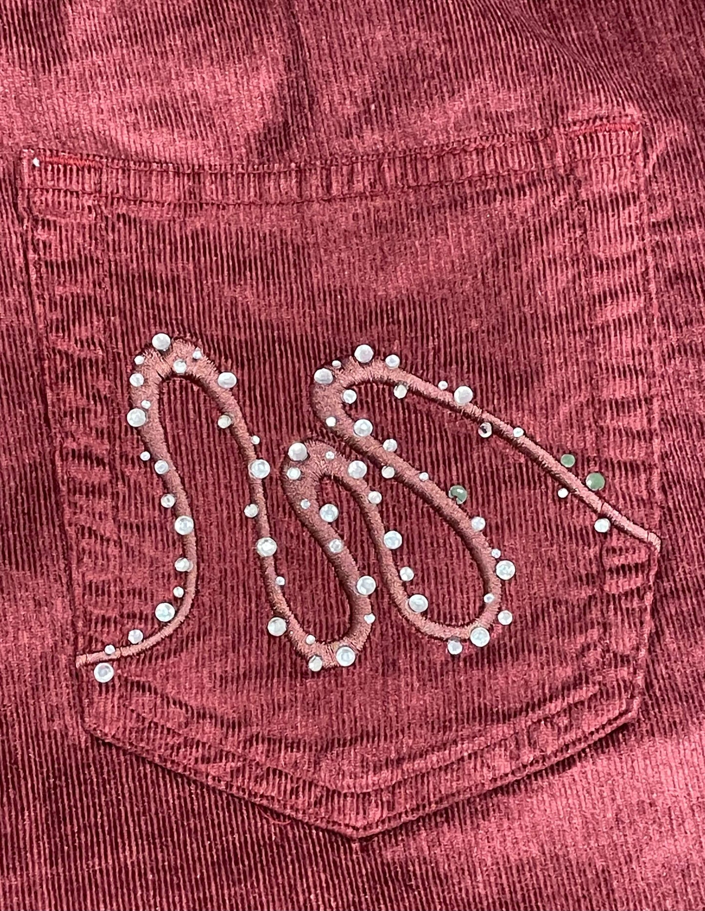 Dark Pink Maternity Corduroys, approx. size Small, Excellent Used Condition (EUC), Maternity S (4-6)