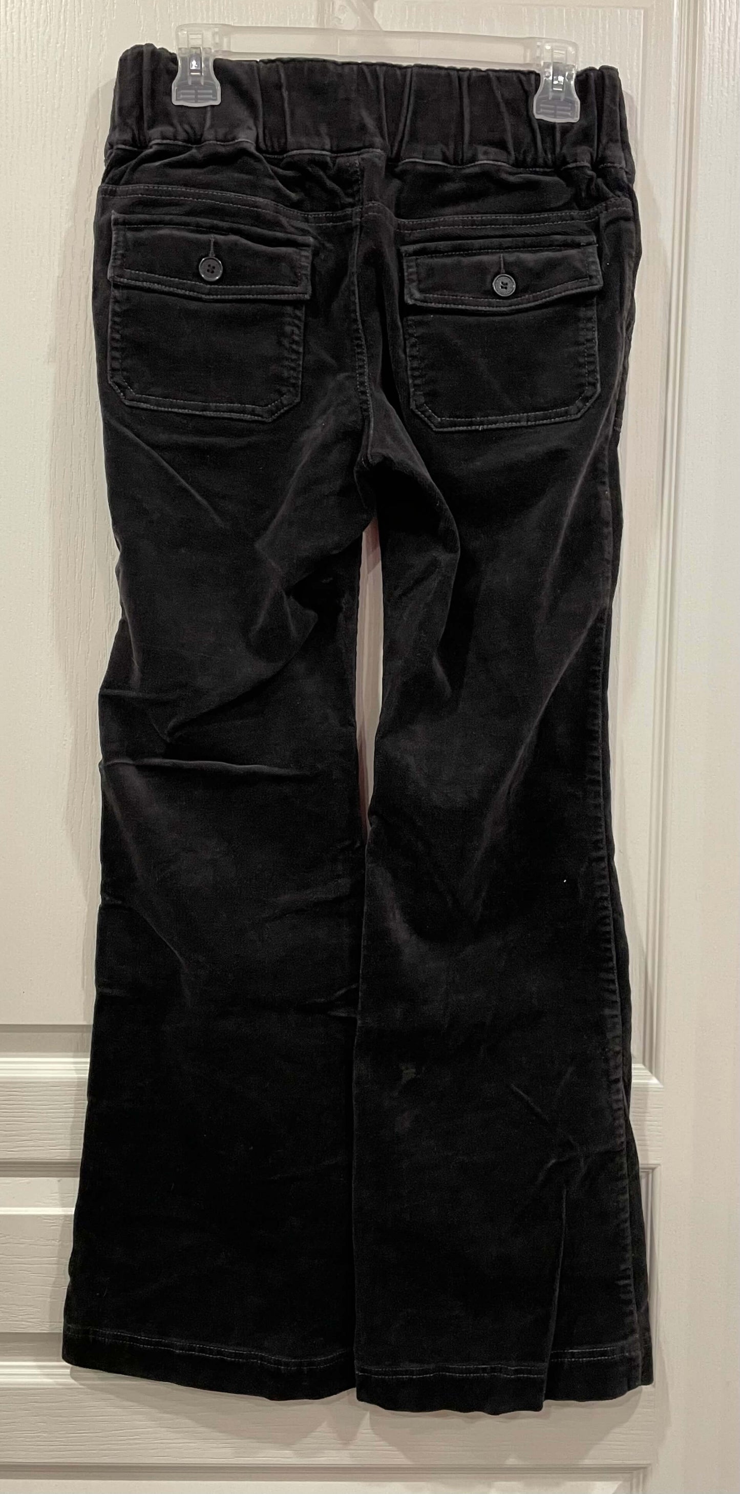 Black Maternity Velvety Pants, size X-Small, Excellent Used Condition (EUC), Maternity XS (0-2)