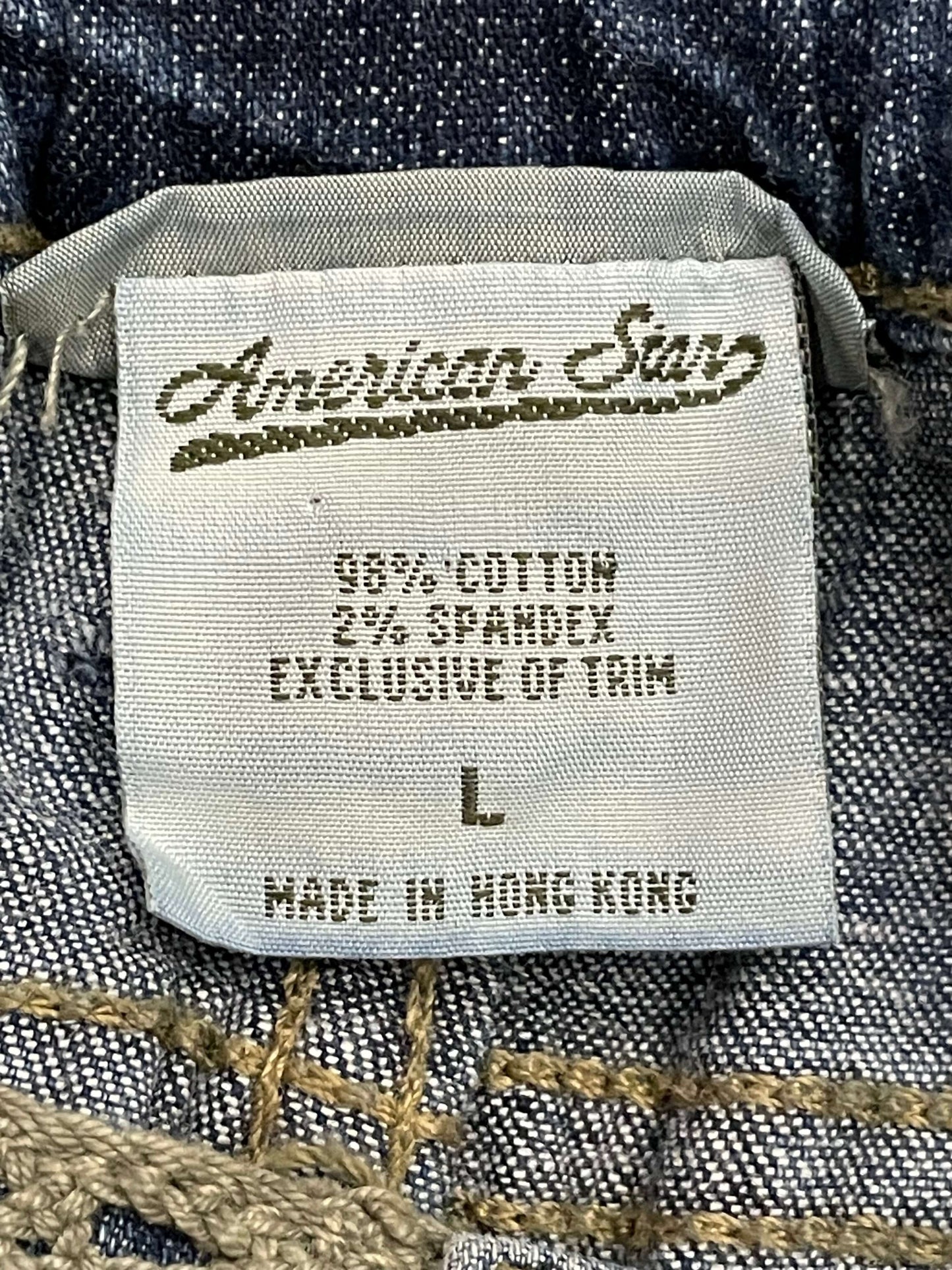 Denim/Jean Maternity Capris/Crops, size Large, Excellent Used Condition (EUC), Maternity L (12-14)