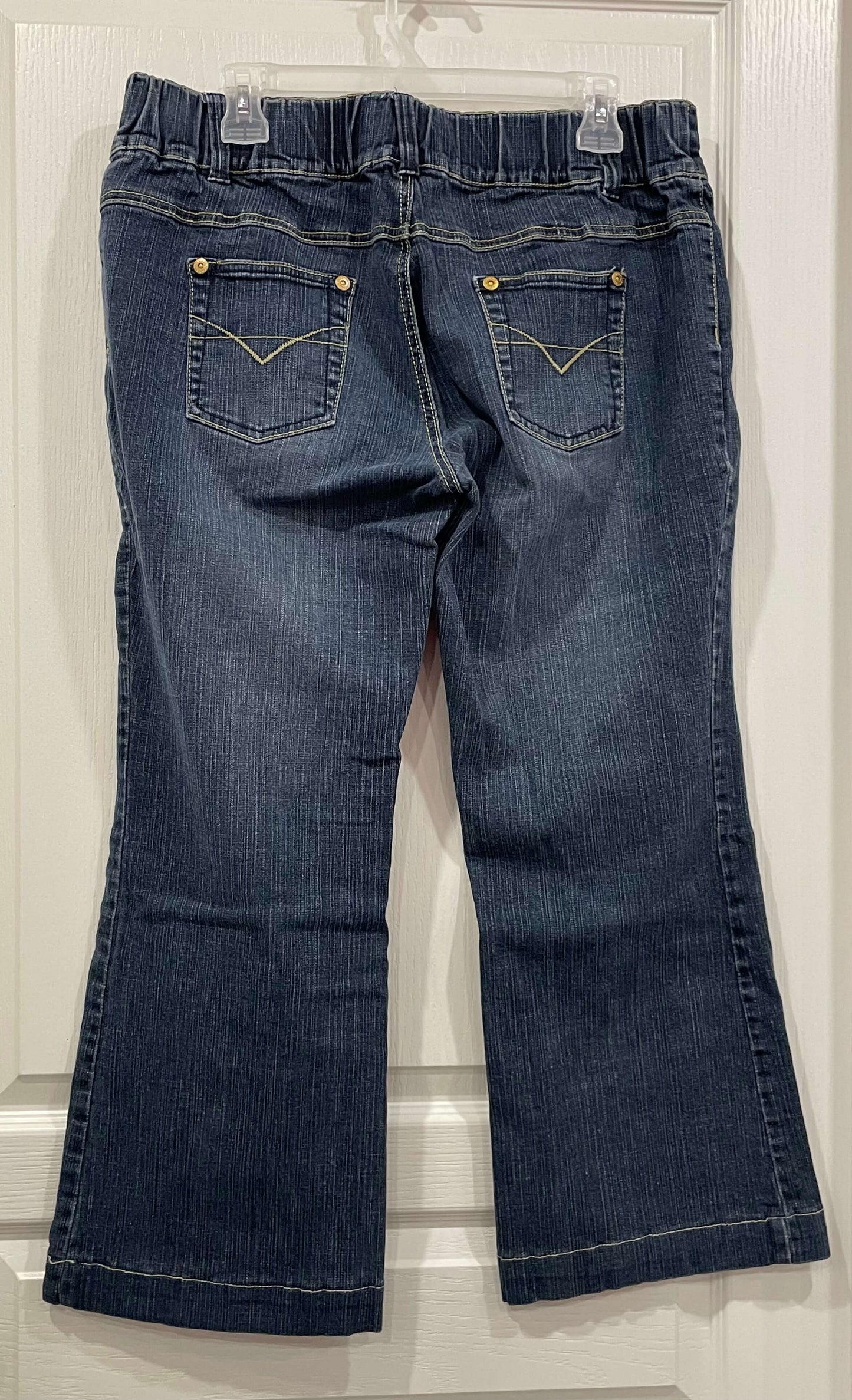 Thyme Maternity Blue Jeans, size , Very Good Used Condition (VGUC), Maternity L (12-14)