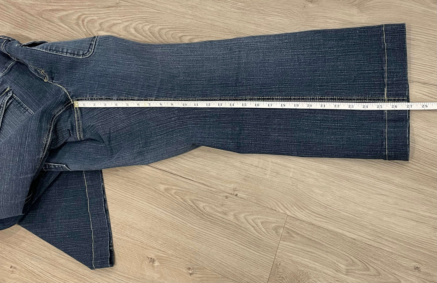 Thyme Maternity Blue Jeans, size , Very Good Used Condition (VGUC), Maternity L (12-14)