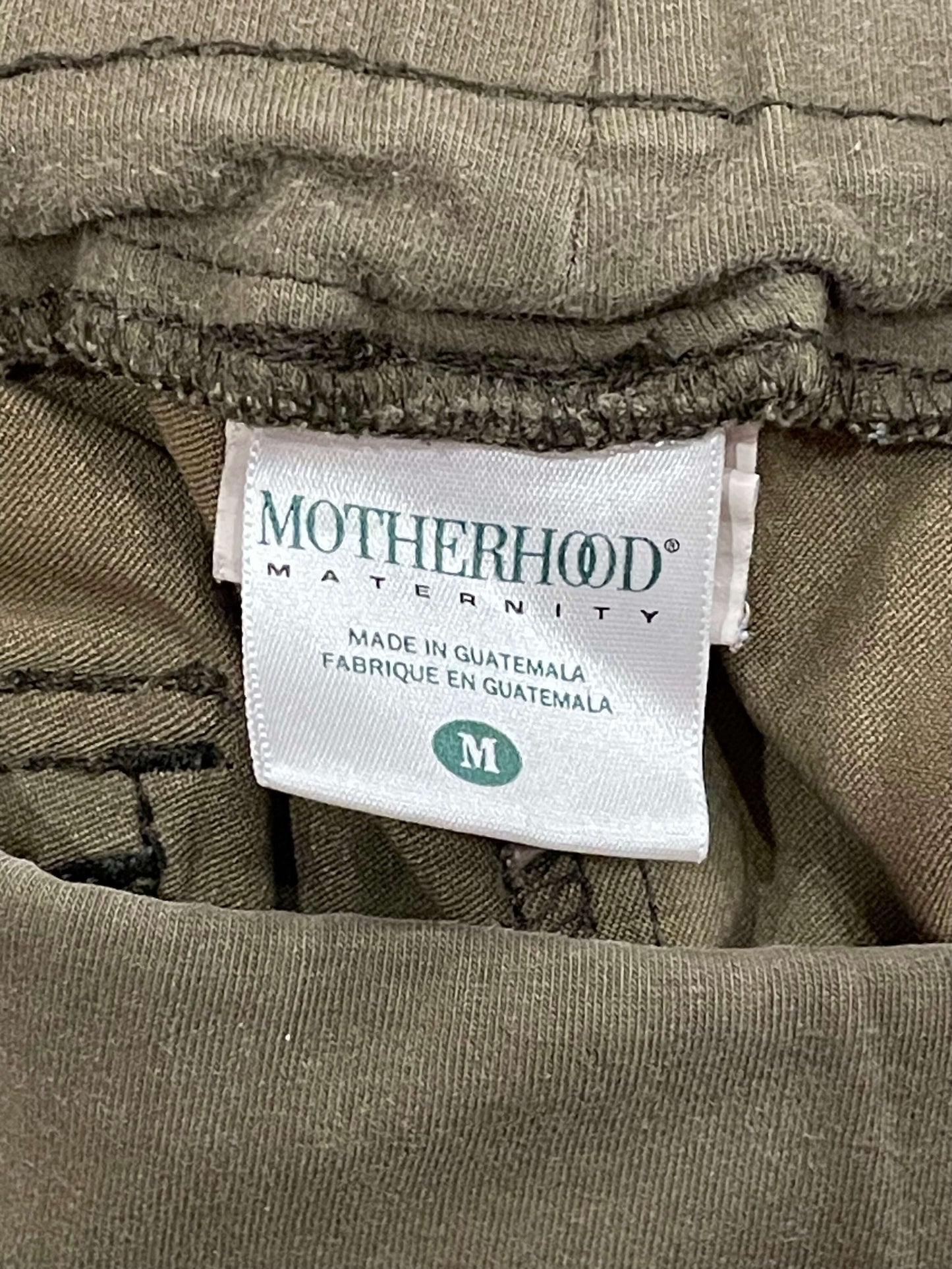 Maternity Cargo Pants, Army Green, size Medium, Very Good Used Condition (VGUC), Maternity M (8-10)
