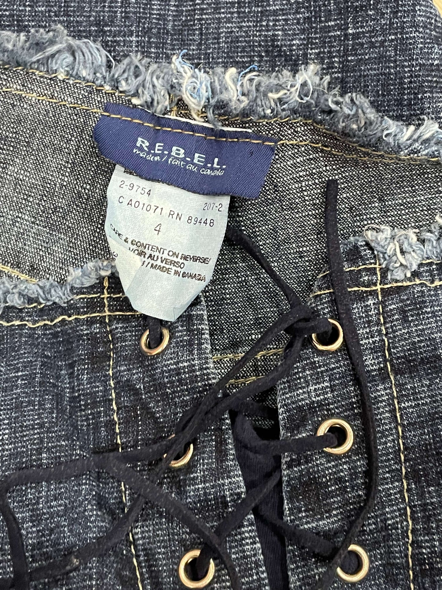 R.E.B.E.L Maternity Denim Blue Jeans, size 4 (X-Small/Small), Very Good Used Condition (VGUC) , Maternity S (4-6)