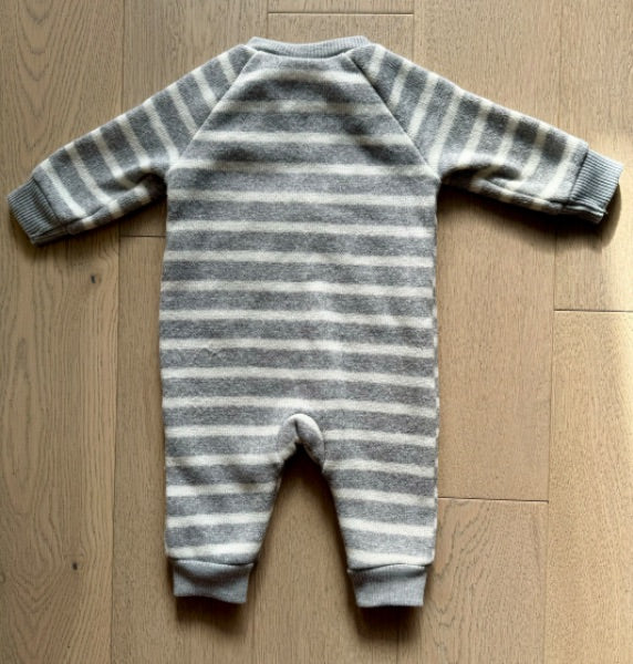Grey Moose Sweater Onesie, Kids 3 Month (0-3M)