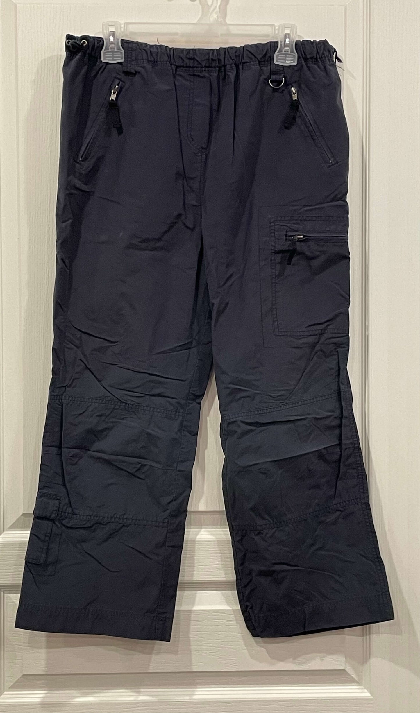 Navy Blue Maternity Cargo Pants, size Small, Very Good Used Condition (VGUC), Maternity S (4-6)