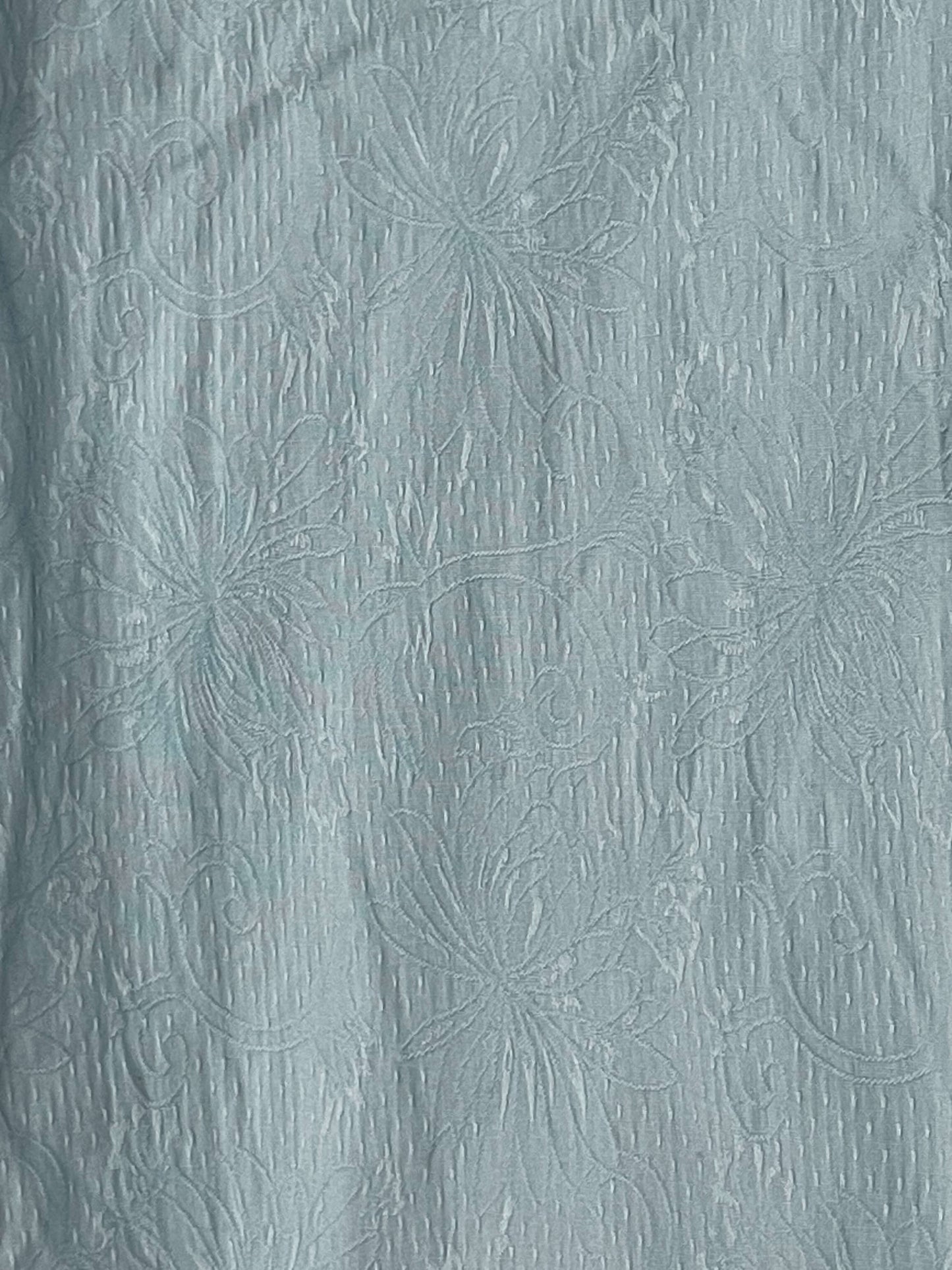 NWT, Maternity Announcements, Dressy floral aqua blue, dress pants, size Small , Maternity S (4-6)