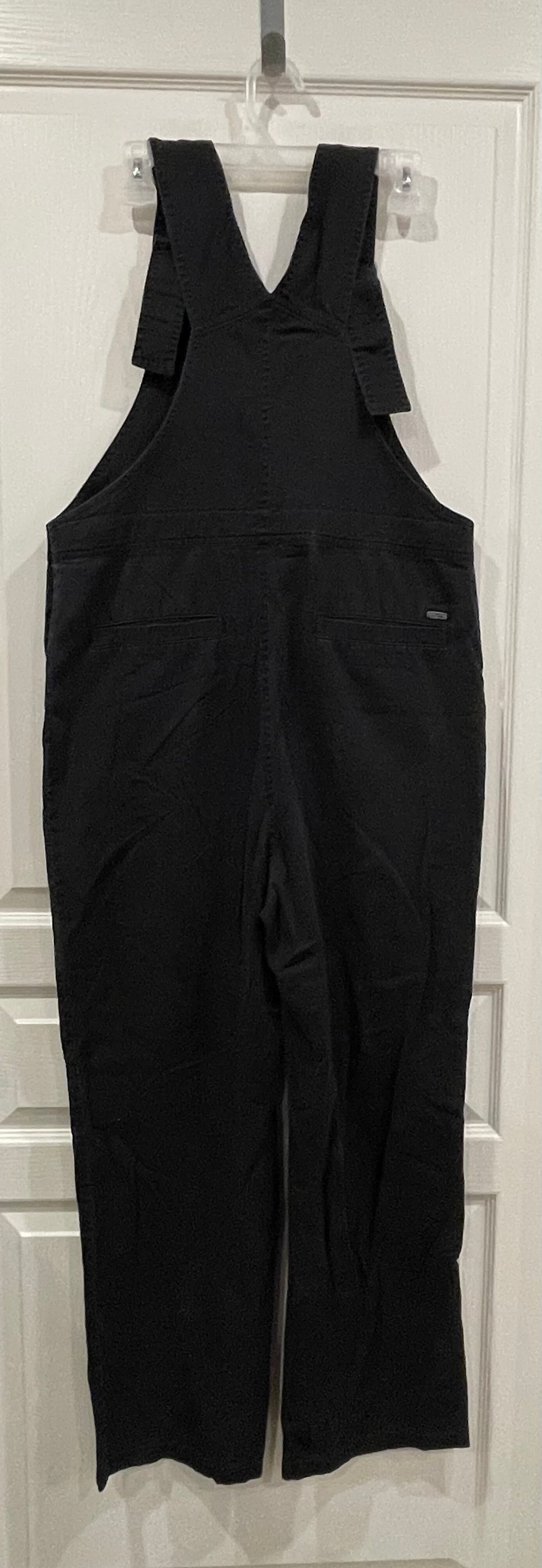 Black Maternity Overalls, size X-Small, Maternity XS (0-2)