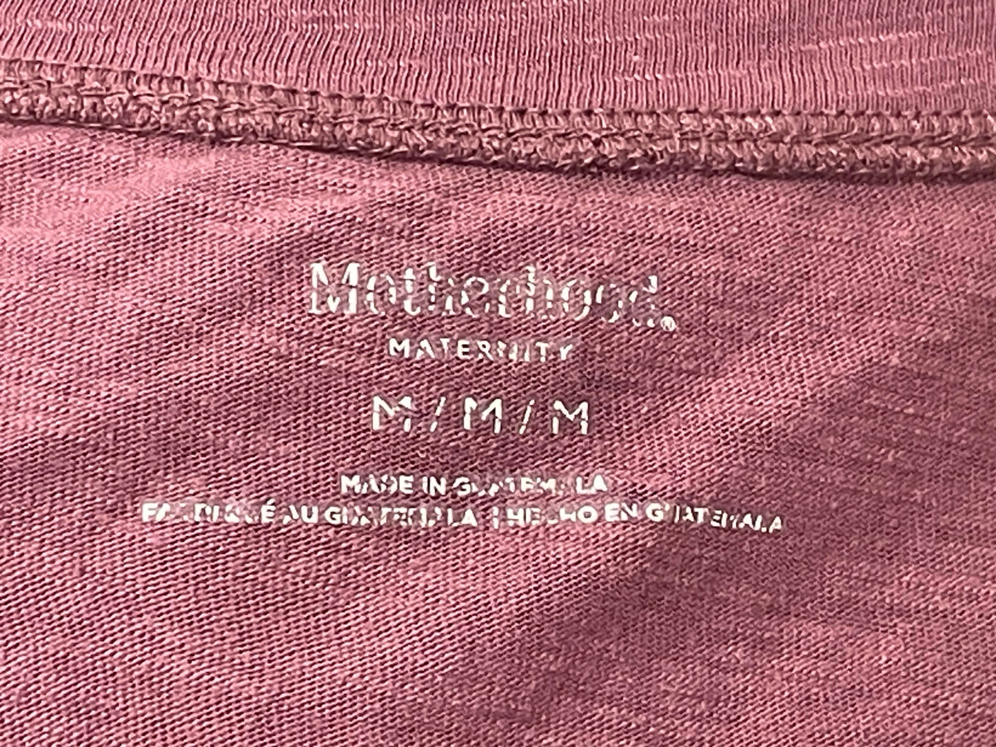 “Some Things are Worth the Wait” Pink Maternity T-shirt, size Medium, Maternity M (8-10)