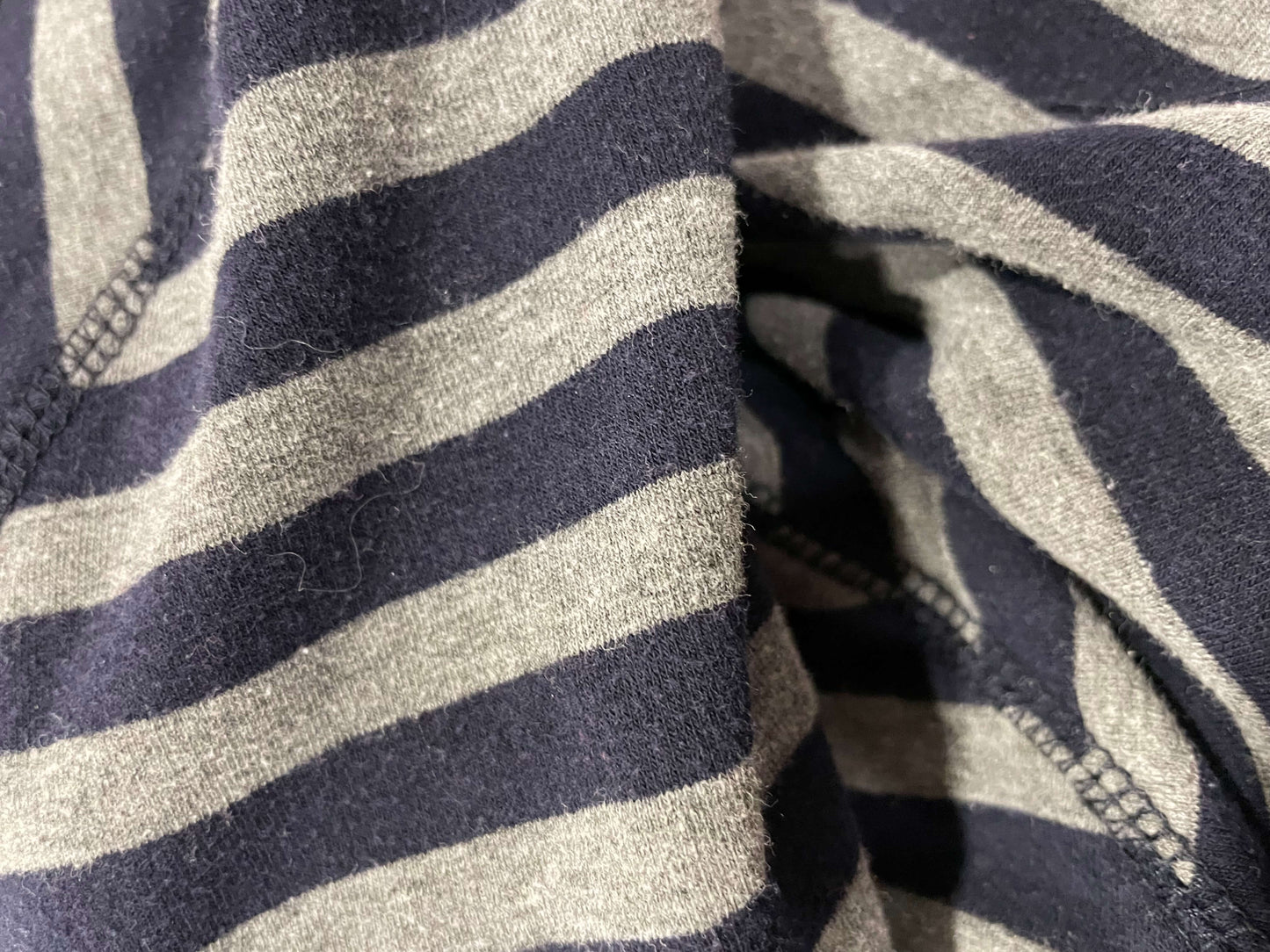 Thyme Maternity, L/S striped lightweight hoodie, size Large, Maternity L (12-14)