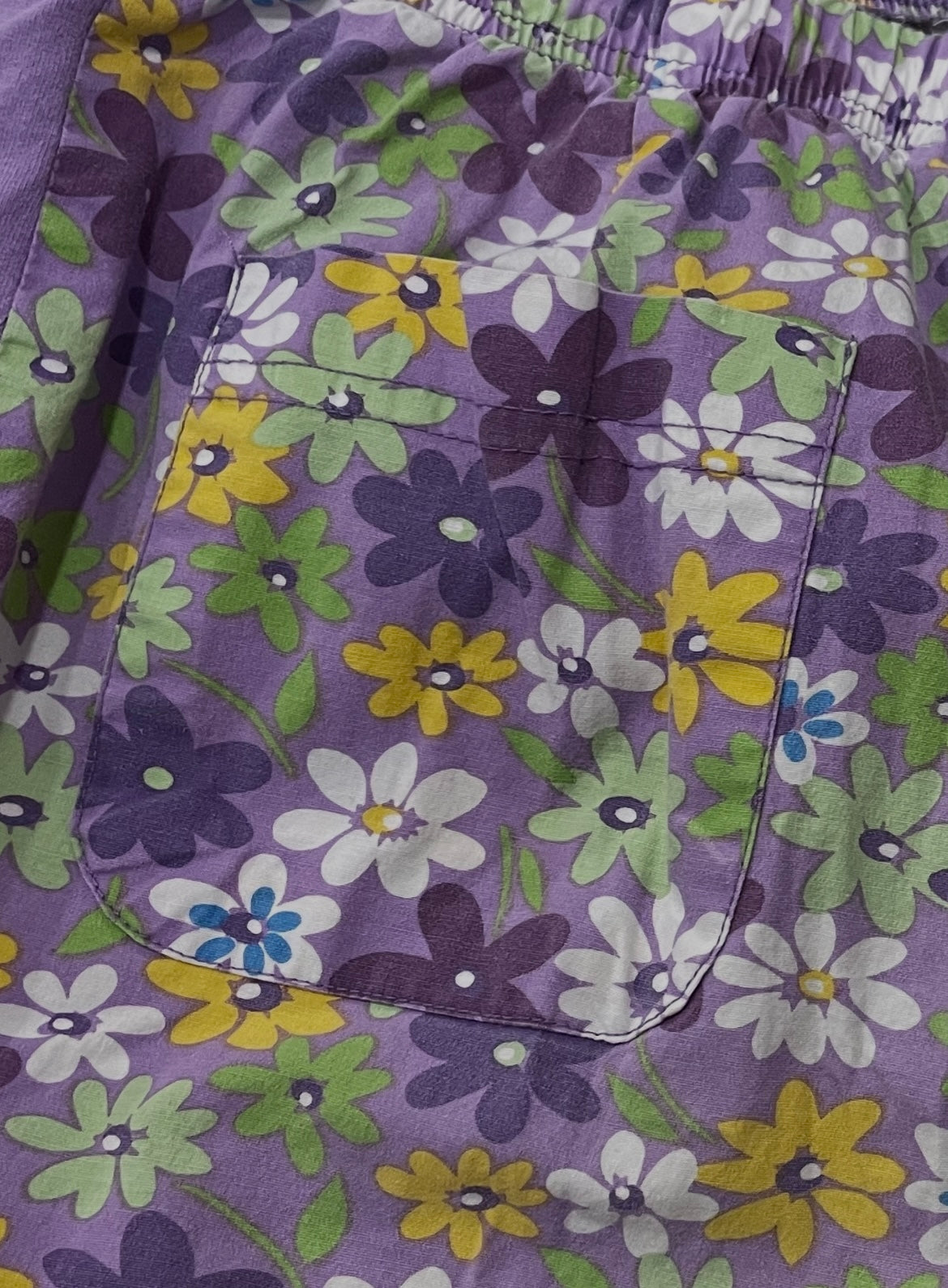 Cute Maternity Pants with Floral Pattern, size Small, Maternity S (4-6)