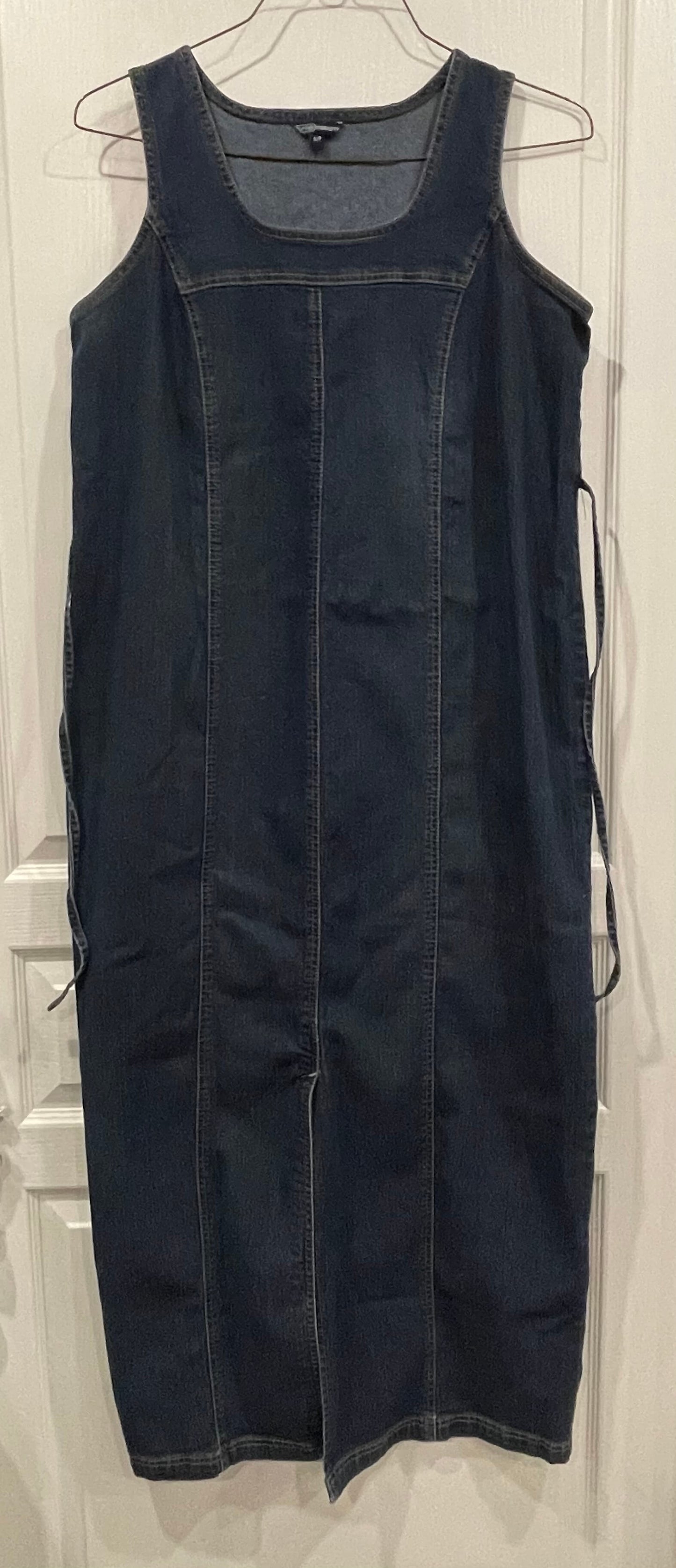 Thyme Maternity, Long Denim Dress, size Small, Maternity S (4-6)