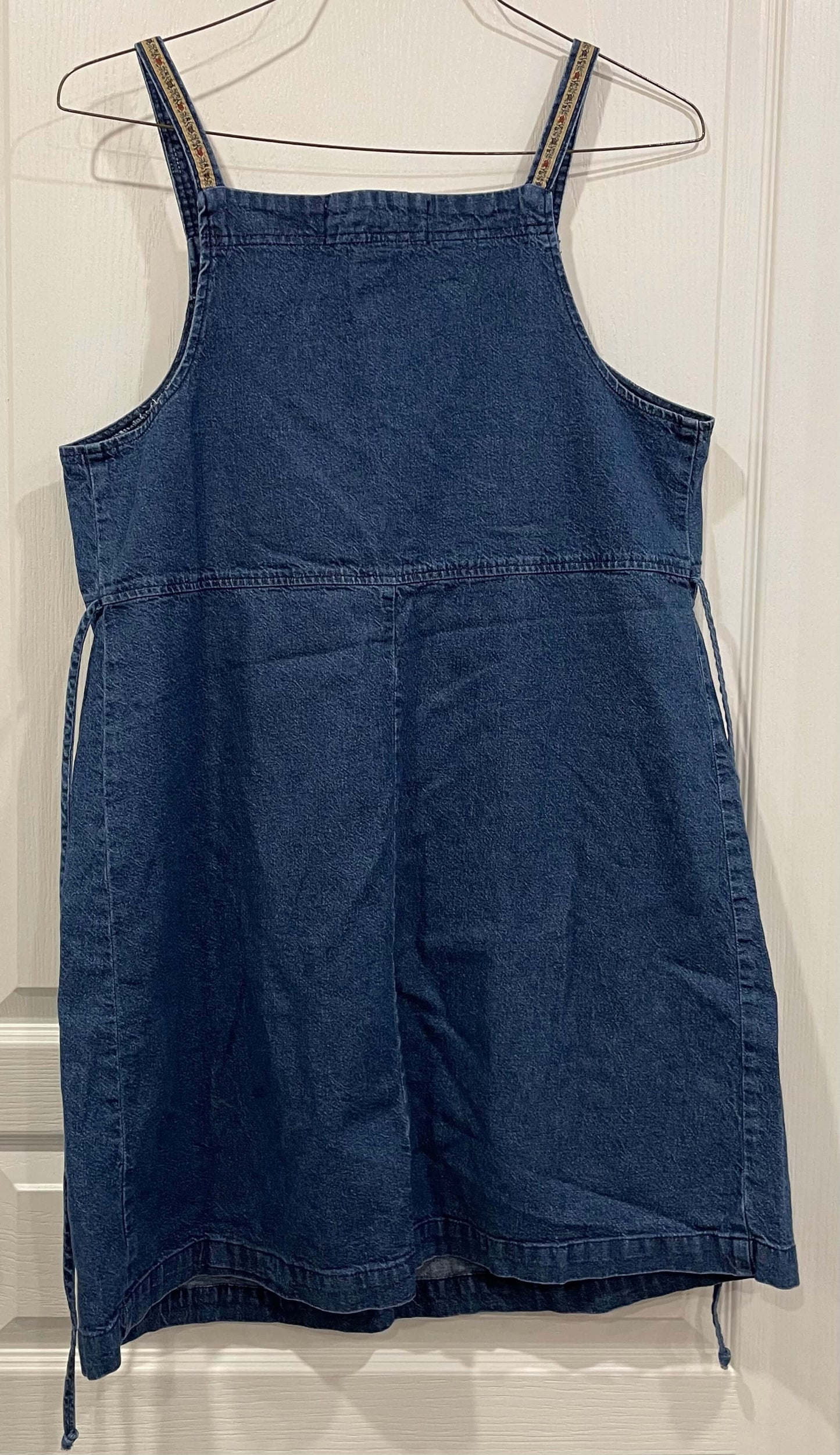 Tomorrow’s Mother Sport short Denim dress, size Medium, Maternity M (8-10)