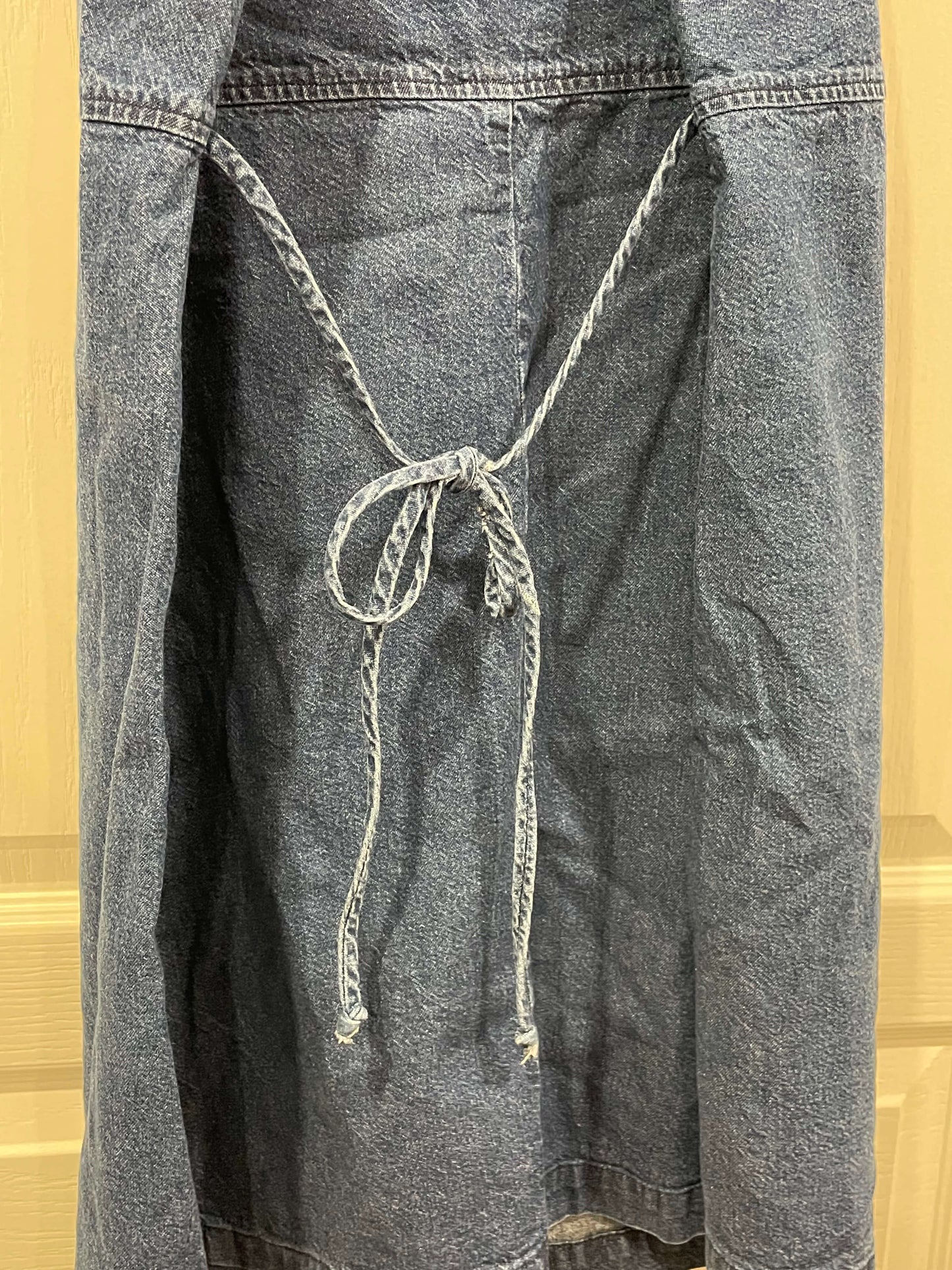 Tomorrow’s Mother Sport short Denim dress, size Medium, Maternity M (8-10)