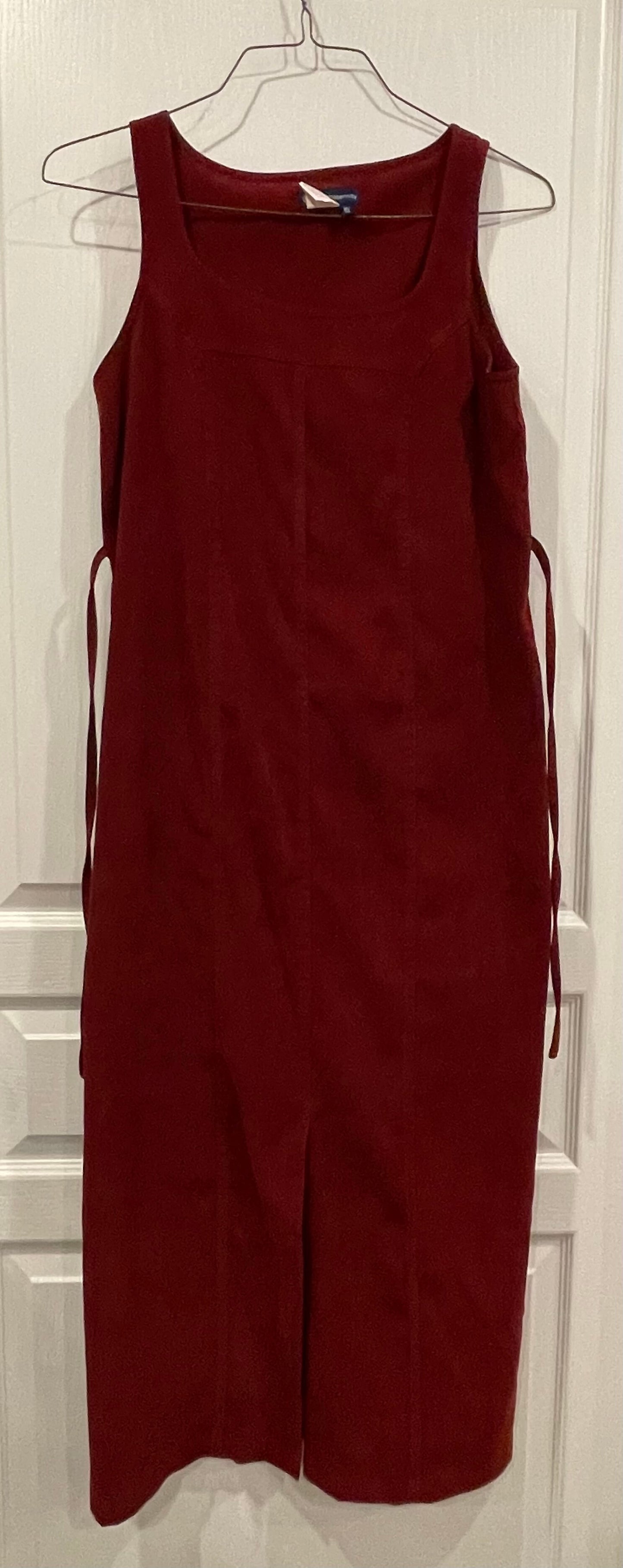 VGUC, Thyme Maternity, Long Red Dress, size X-Small, Maternity XS (0-2)