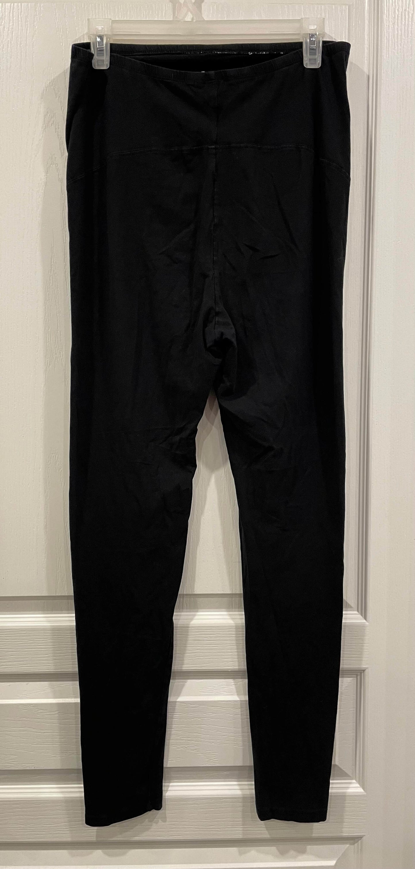 H&M Maternity, black leggings, size Large, Maternity L (12-14)