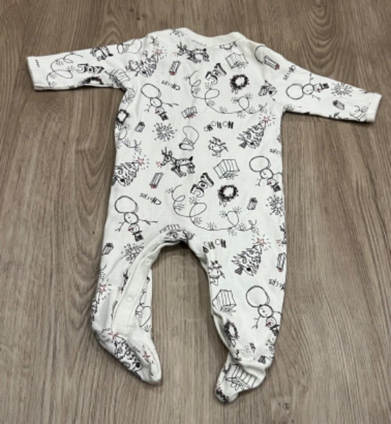 Old Navy Christmas Holiday Sleeper, size 0-3mos, Kids 3 Month (0-3M)