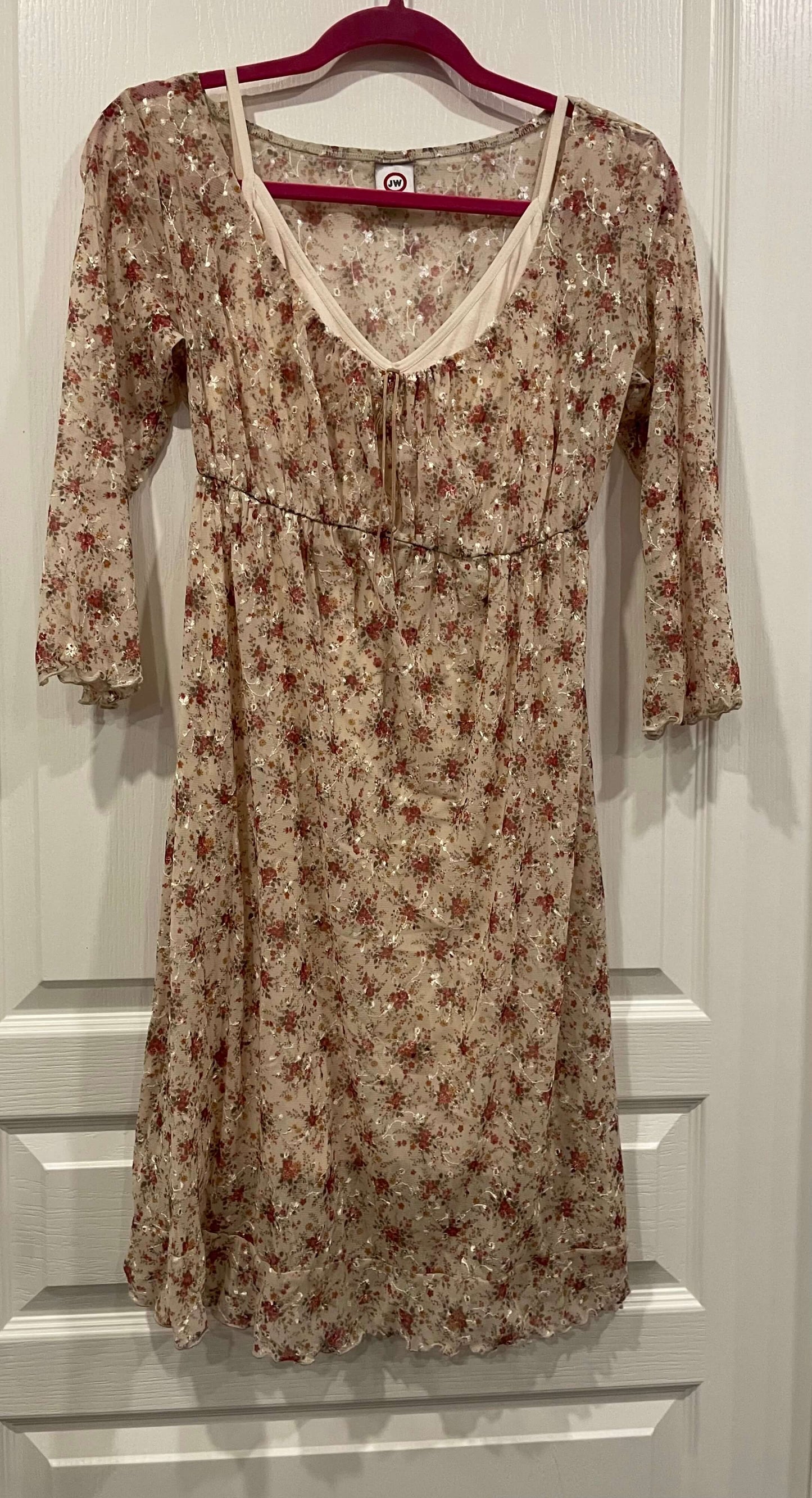 Maternity/Postpartum Floral Dress from JW, size Small, Very Good Used Condition (VGUC), Maternity S (4-6)