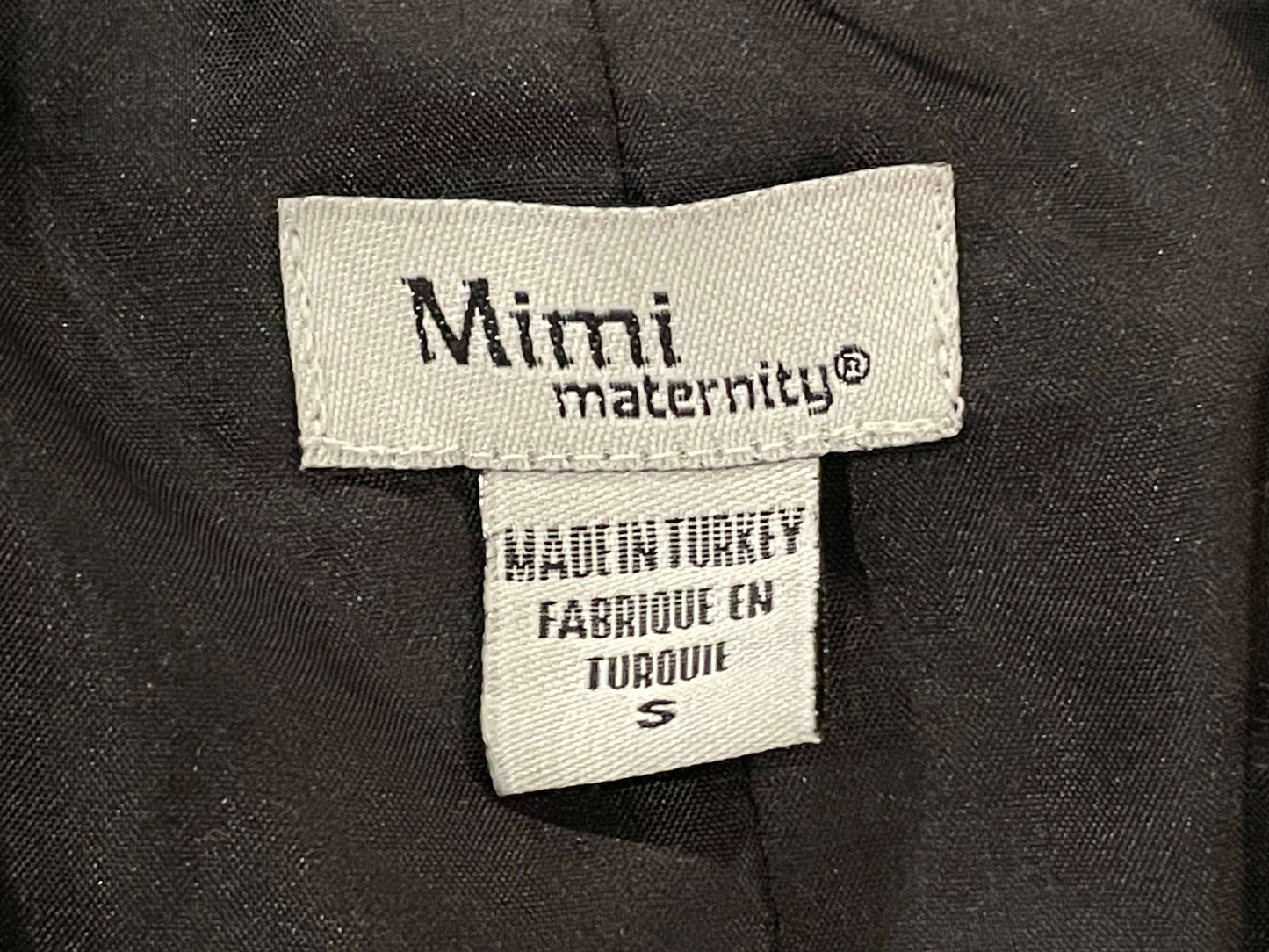 Mimi Maternity, Black Suit Jacket , size Small, Very Good Used Condition (VGUC), Maternity S (4-6)