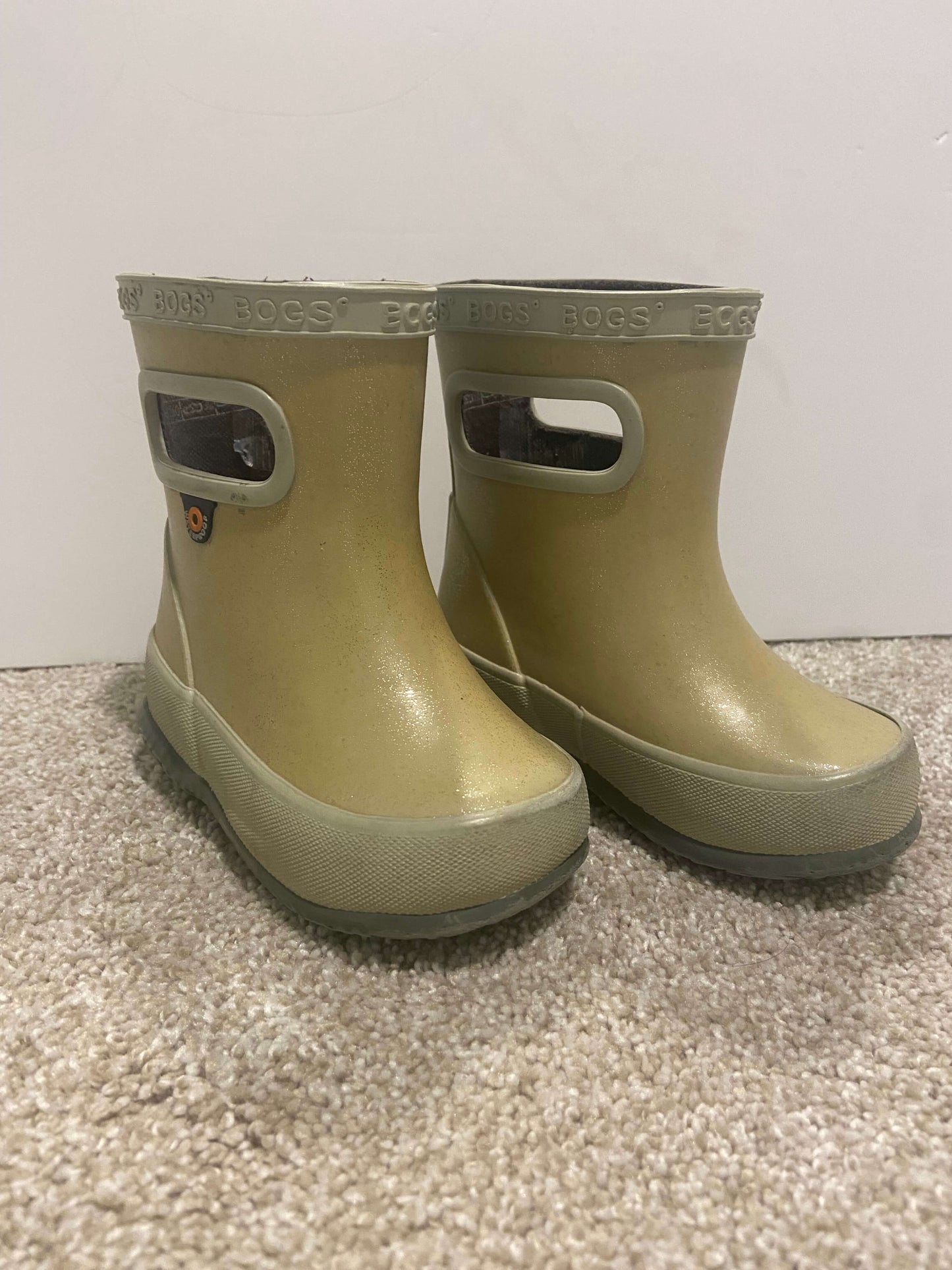 Gold sparkly Bogs, Shoes 4 (Baby: 0-12 mth)