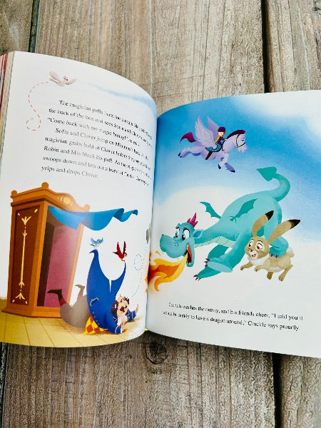 Disney Junior Nine Favorite Tales: A Little Golden Book Collection, hardcover, like new