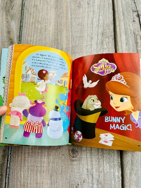 Disney Junior Nine Favorite Tales: A Little Golden Book Collection, hardcover, like new