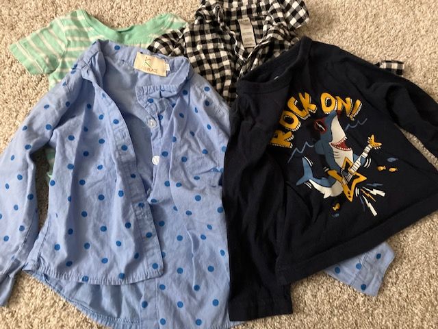 Assorted shirts (4) 18-24 months, Kids 24 Month (18-24M)