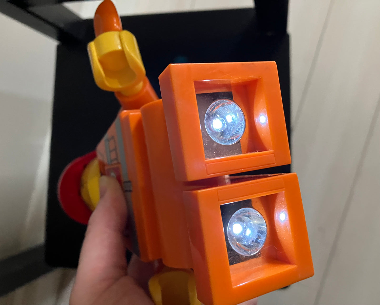 Big Lego figure - toy + flashlight