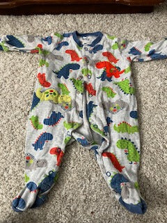 Assorted sleepers (6) newborn - 6 months, Kids 6 Month (3-6M)