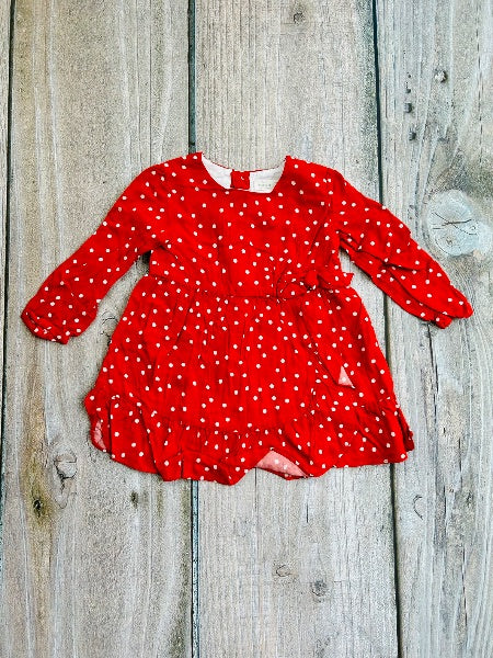 Zara Kids size 2-3T girls flowy polka dot dress, Kids 3T