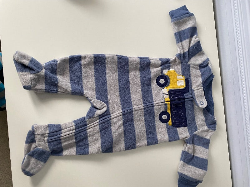 Four fleece sleepers, newborn , Kids Newborn
