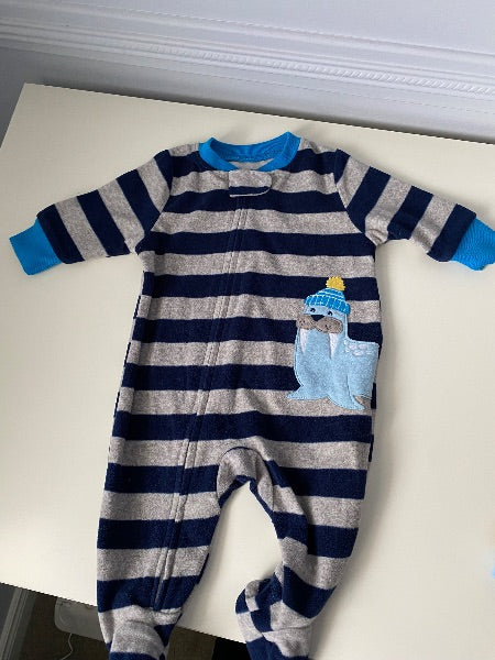 3 fleece sleepers, 3 months , Kids 3 Month (0-3M)