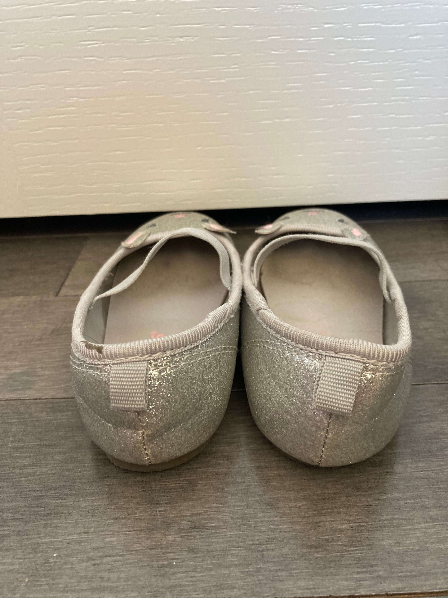 Bunny Silver Shoes, Size 10, Shoes 10 (Toddler:2-4yr)