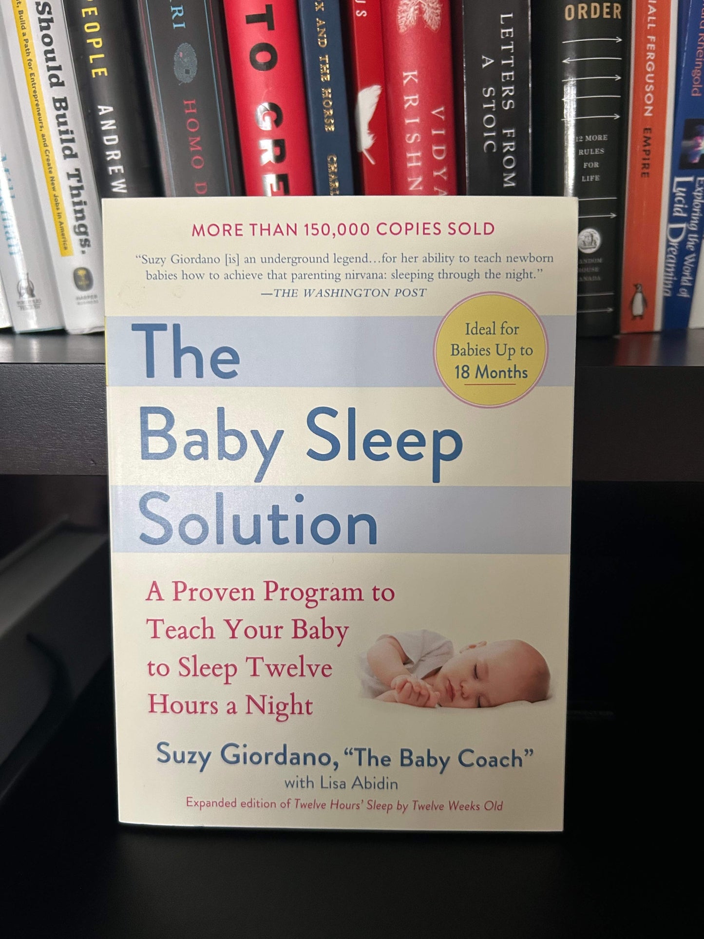 Baby Sleep Solution book by Lisa Abidin and Suzy Giordano - new
