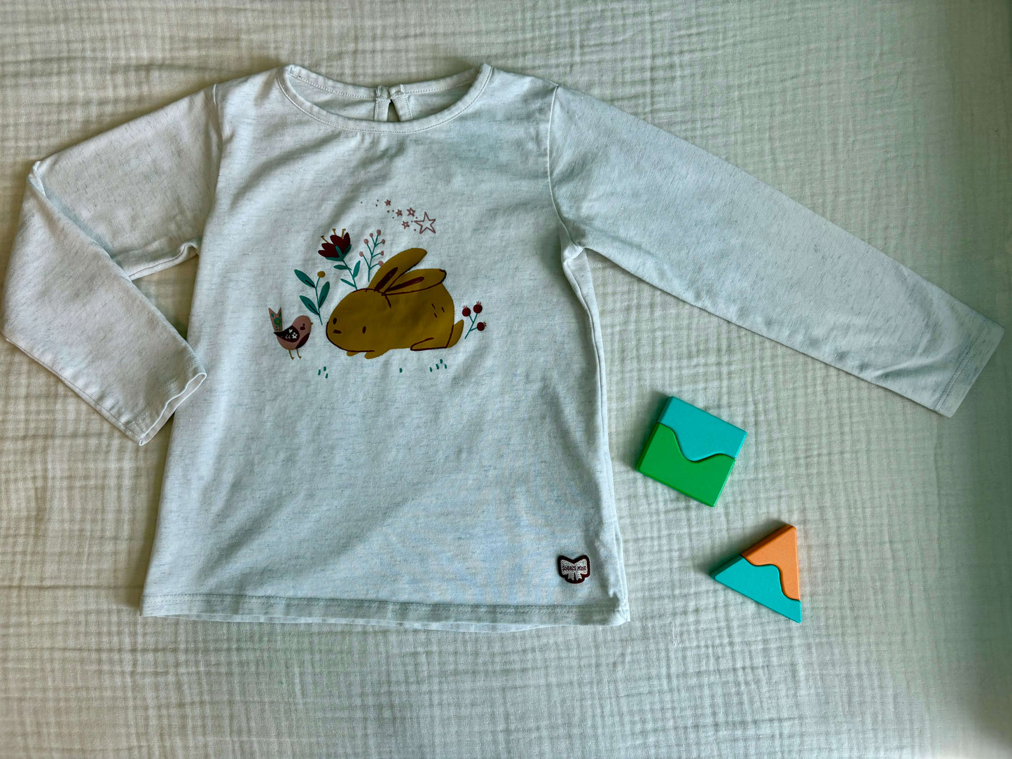 Souris Mini (French Canadian Clothing Brand) Toddler Girls Two Piece Outfit 2-3T, Kids 2T