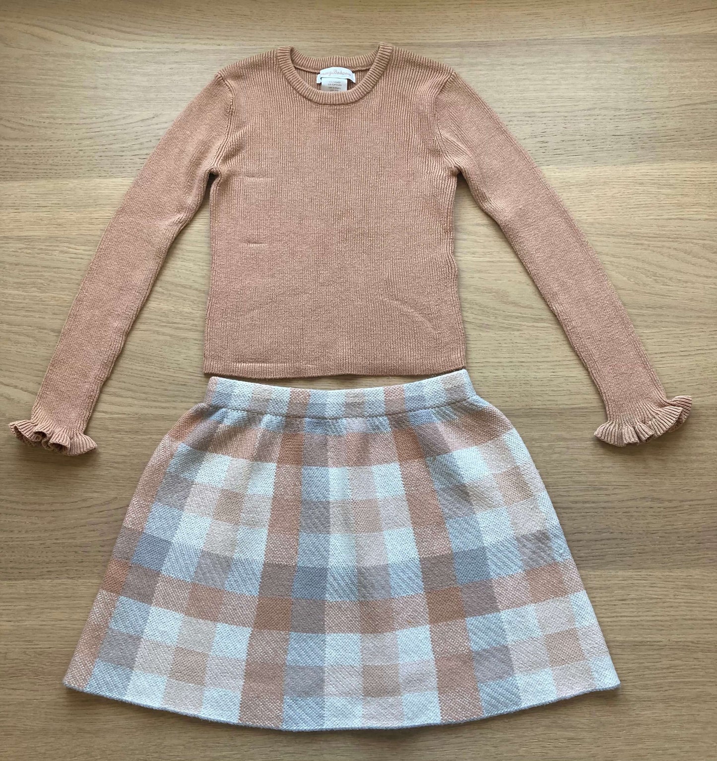 Bundle Caramel Shirt & Skirt by Tommy Bahama, Size 5-6 ($75+), Kids 6/6X (extra small)