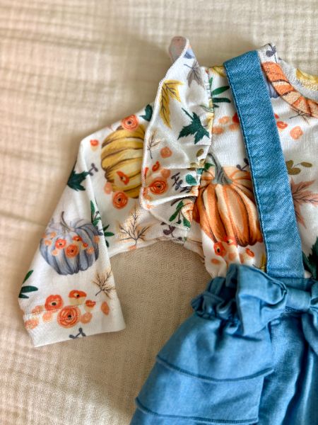 3-6 Months Baby Girl One Piece Fall/Halloween Outfit , Kids 6 Month (3-6M)