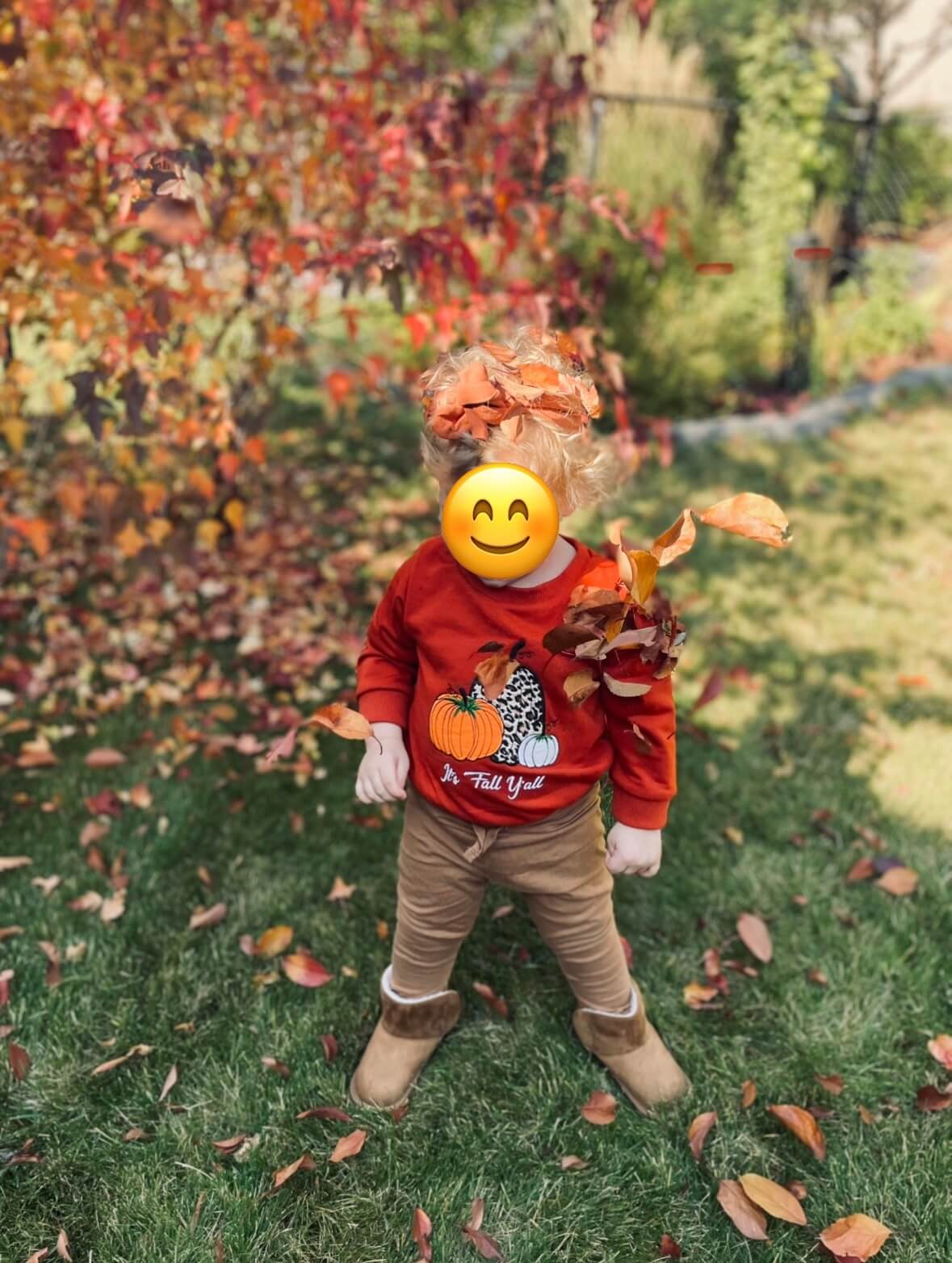 "It's Fall Ya'll" Long Sleeve One Piece Fall Romper Baby Girl 12-18 Months , Kids 18 Month (12-18M)