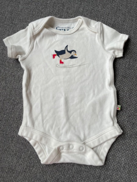 Frugi 🇬🇧 (UK Brand) - Penguin PJ set, never worn, Kids 3 Month (0-3M)