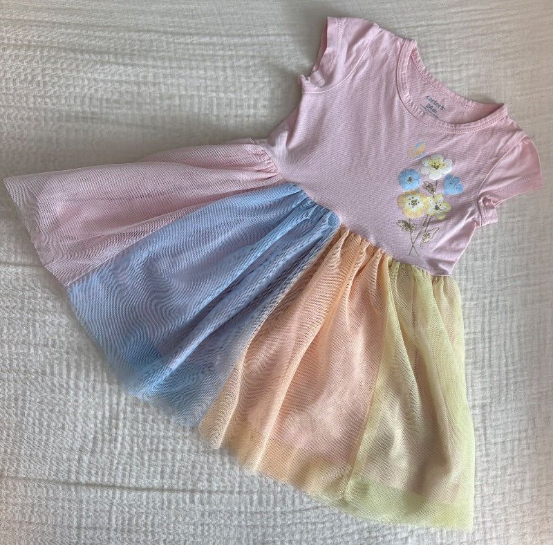 Carters Baby Girl 24 Months Spring Dress , Kids 24 Month (18-24M)