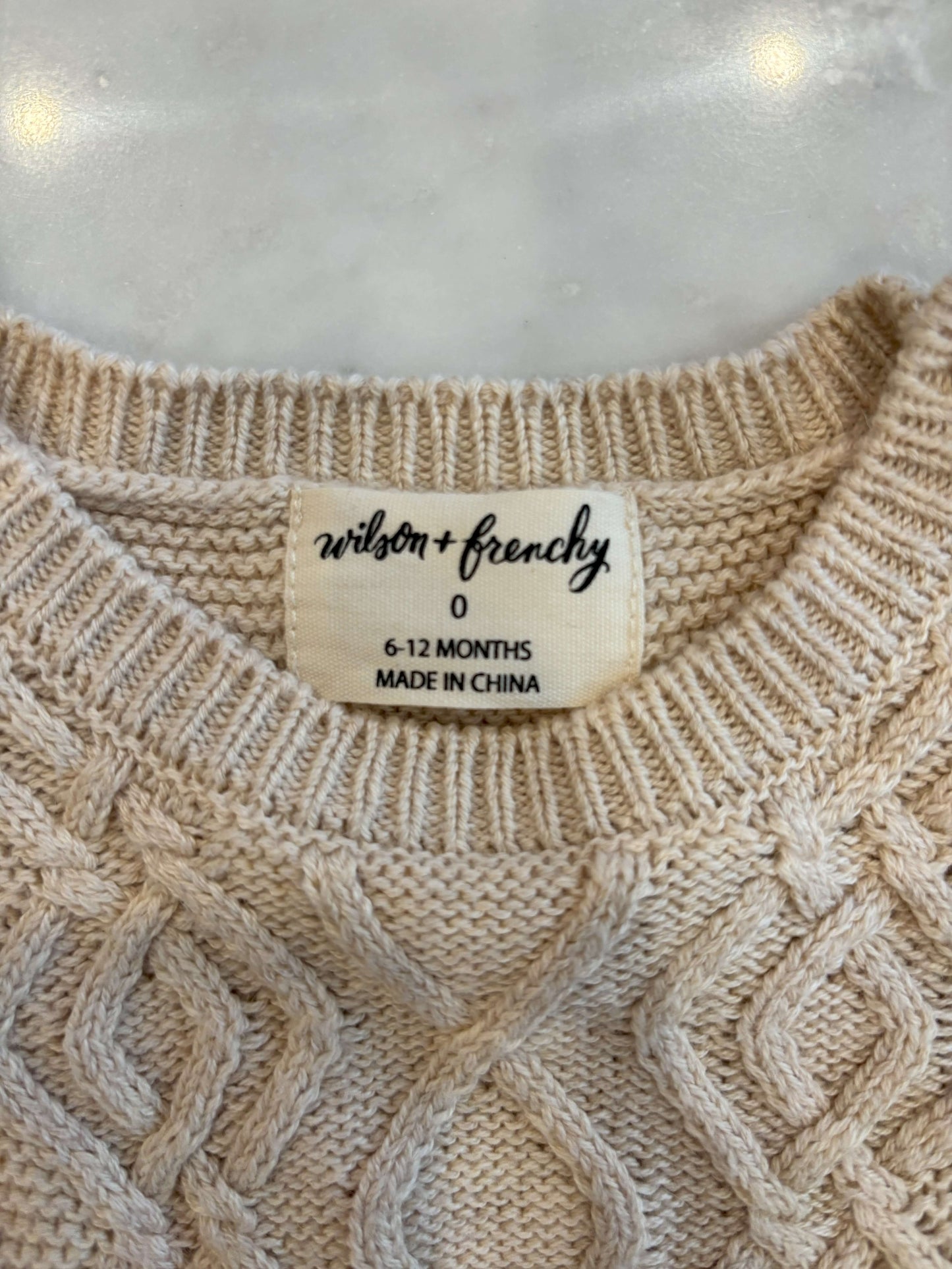 Wilson & Frenchy Sweater, Kids 12 Month (9-12M)