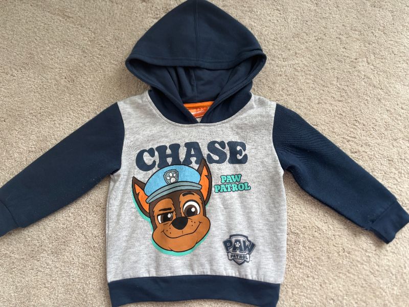 Paw Patrol Chase Hoodie, Nickelodeon, 3T, Kids 3T